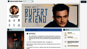 What Findmyrupertfriend.com website looked like in 2020 (3 years ago)