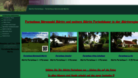 What Ferienhaus-baerenwald.de website looked like in 2020 (3 years ago)