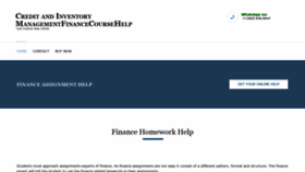 What Financecoursehelp.com website looked like in 2020 (3 years ago)