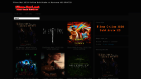 What Filme-tari.net website looked like in 2020 (3 years ago)