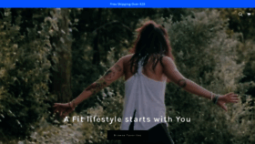 What Fitlifestyleforyou.com website looked like in 2020 (3 years ago)