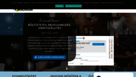 What Fuvarborze.hu website looked like in 2020 (3 years ago)