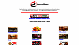 What Farmworld.com website looked like in 2020 (3 years ago)