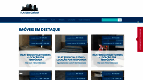 What Flatsemgoiania.com.br website looked like in 2020 (3 years ago)