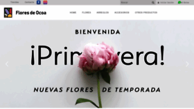 What Floresdeocoa.cl website looked like in 2020 (4 years ago)