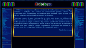 What Folclore.adm.br website looked like in 2020 (3 years ago)