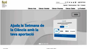 What Fundaciorecerca.cat website looked like in 2020 (3 years ago)
