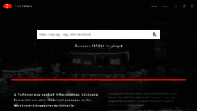 What Fortepan.hu website looked like in 2020 (3 years ago)