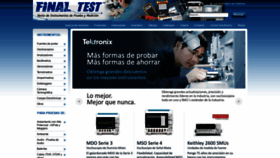 What Finaltest.com.mx website looked like in 2020 (3 years ago)