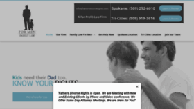 What Fathersdivorcerights.com website looked like in 2020 (3 years ago)