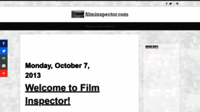 What Filminspector.com website looked like in 2020 (3 years ago)