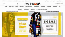 What Fashion-wish.net website looked like in 2020 (3 years ago)