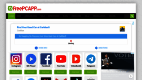 What Freepcapp.com website looked like in 2020 (3 years ago)