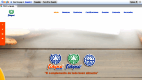 What Fabpsa.com.mx website looked like in 2020 (3 years ago)