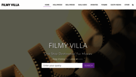 What Filmyvilla.site123.me website looked like in 2020 (3 years ago)
