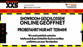 What Faltradxxs.de website looked like in 2020 (3 years ago)