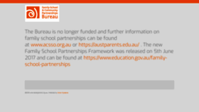 What Familyschool.org.au website looked like in 2020 (3 years ago)