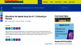 What Fredsonsantana.com.br website looked like in 2020 (3 years ago)