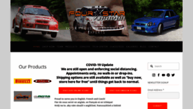 What Fourstarmotorsports.com website looked like in 2020 (3 years ago)