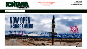 What Fontanasports.com website looked like in 2020 (4 years ago)