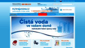What Filtry-vodni.cz website looked like in 2020 (3 years ago)
