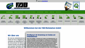 What Fab-arbeitsbuehnen.de website looked like in 2020 (3 years ago)