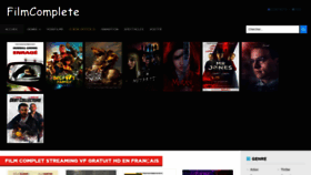 What Filmcomplete.com website looked like in 2020 (3 years ago)