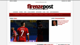 What Firenzepost.it website looked like in 2020 (3 years ago)