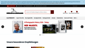 What Froelichundkaufmann.de website looked like in 2020 (3 years ago)