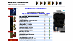 What Freeclassicaudiobooks.com website looked like in 2020 (3 years ago)