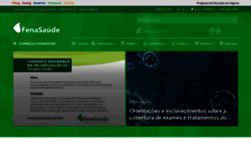 What Fenasaude.org.br website looked like in 2020 (3 years ago)