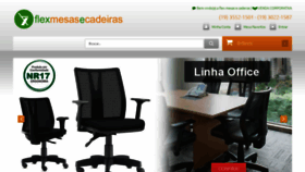What Flexmesasecadeiras.com.br website looked like in 2020 (3 years ago)