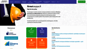 What Firmakauppa.fi website looked like in 2020 (3 years ago)