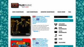 What Filmmusic.ru website looked like in 2020 (3 years ago)