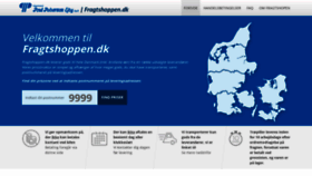 What Fragtshoppen.dk website looked like in 2020 (3 years ago)