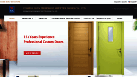 What Fireproofdoor.com website looked like in 2020 (3 years ago)