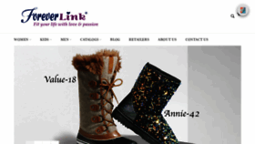 What Foreverlinkshoes.com website looked like in 2020 (3 years ago)
