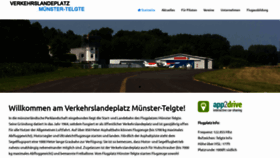 What Flugplatz-muenster-telgte.de website looked like in 2020 (3 years ago)