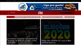 What Focandoanoticia.com.br website looked like in 2020 (3 years ago)