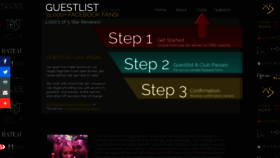 What Freeguestlistlasvegas.com website looked like in 2020 (3 years ago)