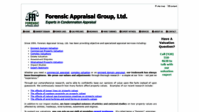 What Forensic-appraisal.com website looked like in 2020 (3 years ago)