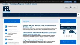 What Fondazioneifel.it website looked like in 2020 (3 years ago)