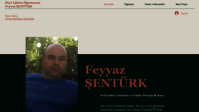 What Feyyazsenturk.com website looked like in 2020 (3 years ago)