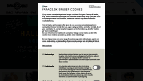 What Faraos.dk website looked like in 2020 (4 years ago)