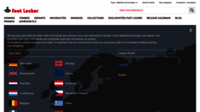 What Footlocker.fr website looked like in 2020 (3 years ago)