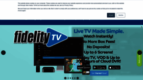 What Fidelitycommunications.com website looked like in 2020 (3 years ago)