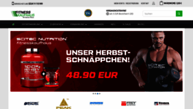 What Fitnesskaufhaus.de website looked like in 2020 (3 years ago)