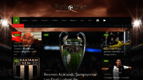 What Futbolistan.net website looked like in 2020 (3 years ago)