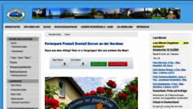 What Ferienpark-dorum.de website looked like in 2020 (3 years ago)