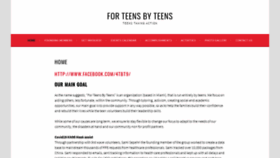 What Forteensbyteens.com website looked like in 2020 (3 years ago)